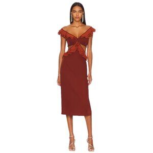 Andrea Iyamah Leni Midi Dress